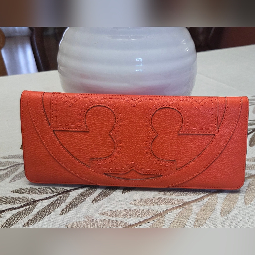Orange  Tory Burch Women's Clutch NWOT.